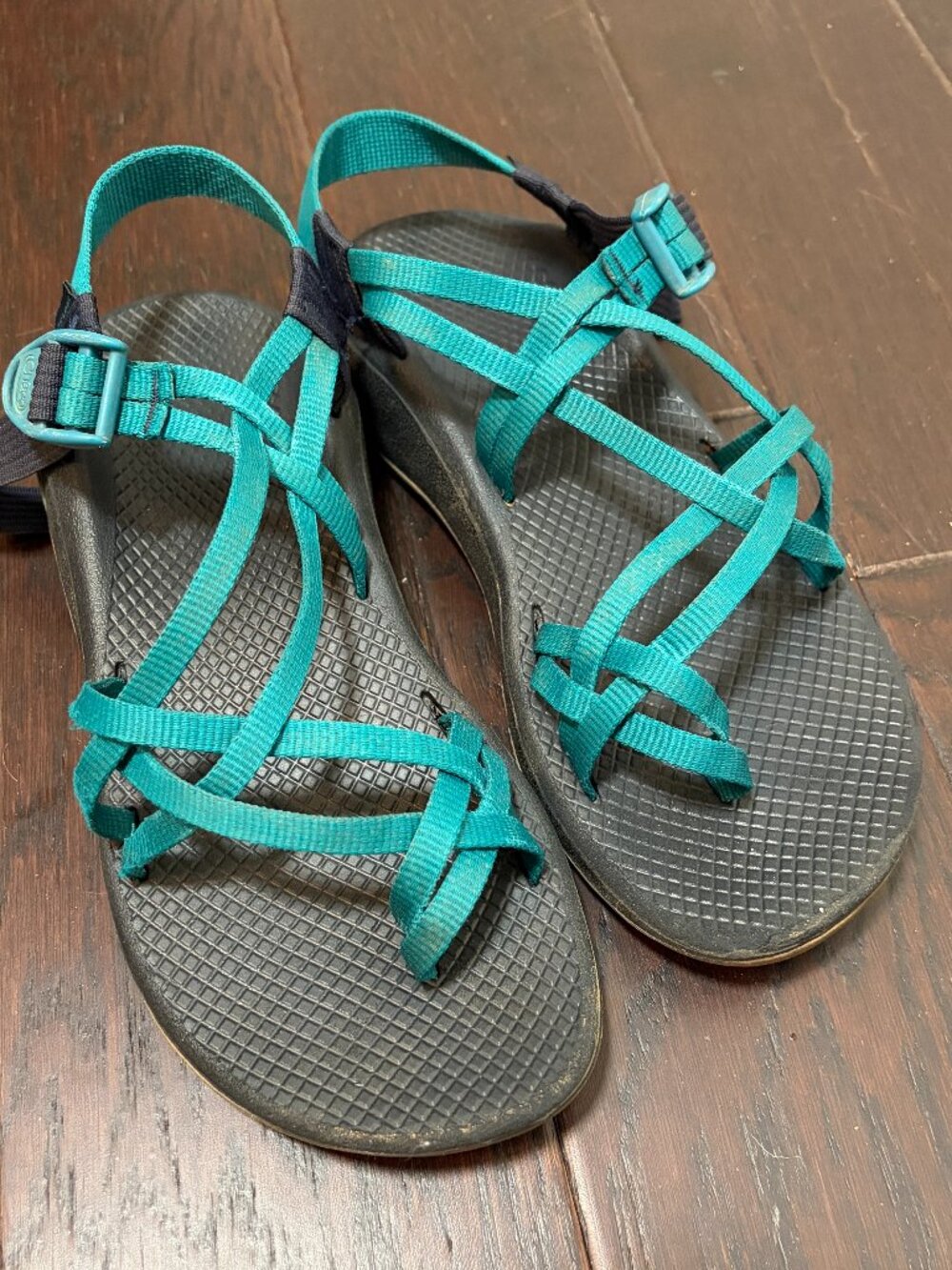 ❌SOLD❌ Chaco Women's Z/Cloud 2 Sandals - Teal/Black - 9